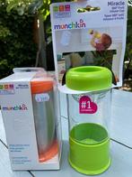 Munchkin Miracle 360 Steel oranje en Fruit Infuser Cup NIEUW, Ophalen of Verzenden, Nieuw, Overige typen