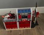 Playmobil City Action brandweerkazerne 9462, Ophalen, Gebruikt
