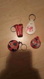 Coca-Cola Sleutelhangers - Set van 4, Verzamelen, Ophalen of Verzenden, Gebruikt, Merk