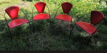 Arbben Italië stoelen, jaren 80, set van 4 beschikbaar voor biedingen