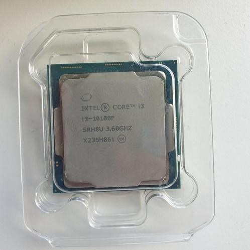 Intel i3 10100f + cooler, Computers en Software, Processors, Zo goed als nieuw, Ophalen of Verzenden