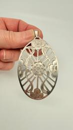 Oude Hollands zilveren grote hanger: 1906-1953, Sieraden, Tassen en Uiterlijk, Antieke sieraden, Verzenden, Zilver, Hanger