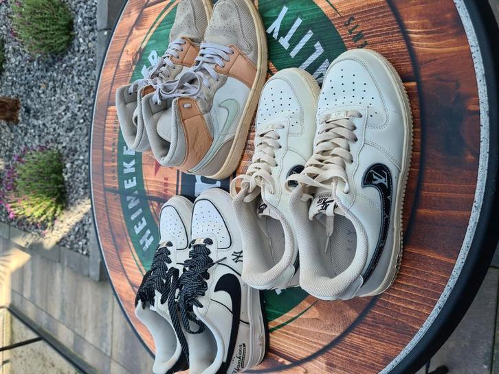 Nike schoenen air jordan, Kleding | Heren, Schoenen, Gedragen, Wit, Ophalen of Verzenden