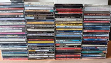 +/- 100 originele cd's van alles wat, geen klassiek beschikbaar voor biedingen