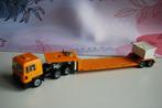 Siku Man Truck + Dieplader Oranje, Gebruikt, Ophalen of Verzenden, SIKU, Bus of Vrachtwagen