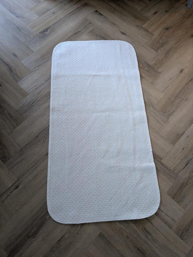 Matras anti slip matje/ beschermer voor in ledikant, Ophalen of Verzenden, Wit, Jongetje of Meisje, Overige typen