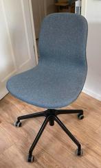 LÅNGFJÄLL bureaustoel, Ophalen, Gebruikt, Blauw, Bureaustoel