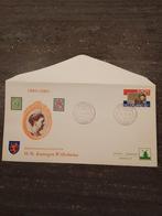 Hele mooie fdc Wilhelmina 1880 - 1980 philato Zaanstad, Ophalen of Verzenden, Envelop