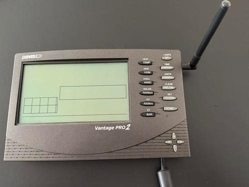 Davis Vantage Pro2 met buitensensoren, Audio, Tv en Foto, Weerstations en Barometers, Gebruikt, Weerstation, Ophalen of Verzenden