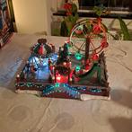 Kerstdorp pretpark Intratuin beweegt met verlichting, Ophalen of Verzenden