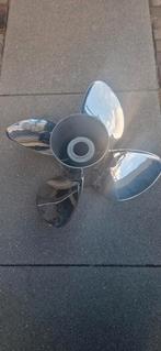 RVS Bootschroef 4-blad, Ophalen, Zo goed als nieuw, Motor en Techniek, Motorboot