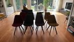 8 eetkamerstoelen, Huis en Inrichting, Stoelen, Ophalen, Gebruikt, Overige kleuren, Stof