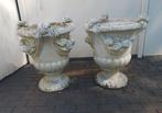 1 paar tuinvazen, tuinornament rozen thema, Ophalen, Salvaged by max, Info@salvagehunter.nl, Echt