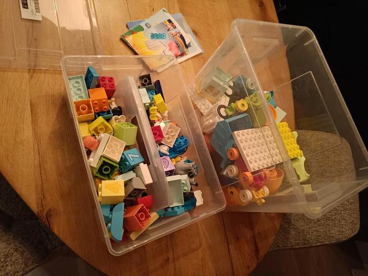 Duplo volle doos - of per setje inclusief boekje, Kinderen en Baby's, Speelgoed | Duplo en Lego, Zo goed als nieuw, Duplo, Complete set