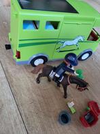Paarden vrachtwagen playmobil 6928, Ophalen of Verzenden, Zo goed als nieuw