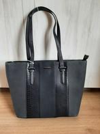 Nieuwe zwarte dames shopper / schouder tas 28 cm hoog, 40 cm, Ophalen of Verzenden, Nieuw, Zwart, Shopper