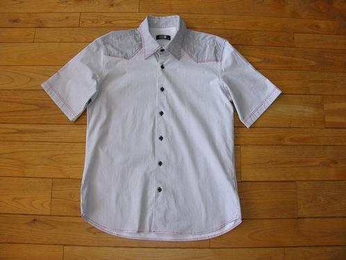 Overhemd DERGI, maat M, Kleding | Heren, Overhemden, Gedragen, Halswijdte 39/40 (M), Wit, Verzenden