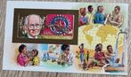 GUINEA 1984  Paul Harris Rotary Intl. Founder GOLD Foil MNH, Postzegels en Munten, Verzenden, Overige landen, Postfris