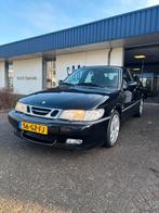 Saab 9-3 2.0 AERO 2001 Zwart / 60% KORTING!, 1355 kg, Zwart, Zwart, Handgeschakeld