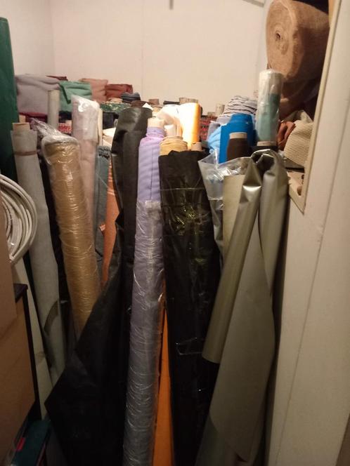 Partij meubelstoffen, Hobby en Vrije tijd, Stoffen en Lappen, Zo goed als nieuw, Katoen, 120 cm of meer, 200 cm of meer, Ophalen