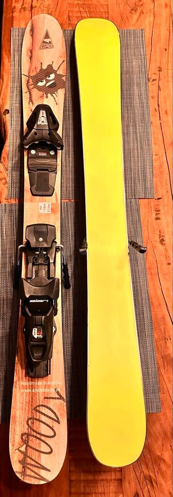 Snowblades Funski's Woody - Perfect voor de Piste!, Overige merken, Ophalen of Verzenden, Zo goed als nieuw, Carve