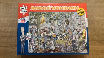 Superleuke puzzel ANDRE VAN DUIN 75 jaar 1000 stukjes beschikbaar voor biedingen