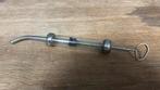Antieke glazen klisma spuit. 30 cm lang., Ophalen of Verzenden