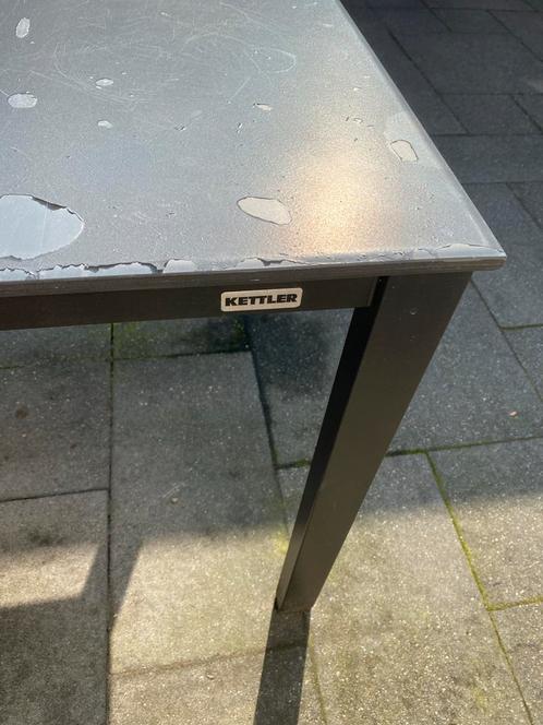 Kettler Tuintafel - Gebruikt, Tuin en Terras, Tuintafels, Gebruikt, Rechthoekig, Metaal, Ophalen