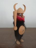 Houten Viking, 23cm hoog., Verzamelen, Ophalen of Verzenden, Zo goed als nieuw, Mens