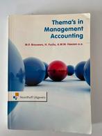 M.P. Brouwers - Thema's in management accounting RUG, Boeken, Gelezen, Ophalen of Verzenden, M.P. Brouwers; P. de Boer; S.J.M. van Vlimmeren; P.A.M. de Ke...