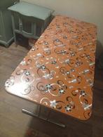 Vintage eettafel, Ophalen, Metaal, Gebruikt, Vintage