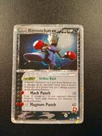 Rocket's hitmonchan ex 98 ex team rocket returns, Ophalen, Zo goed als nieuw, Losse kaart, Foil