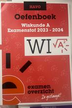 Wiskunde A havo oefenboek, Ophalen of Verzenden, Zo goed als nieuw, HAVO