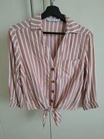 Schattig camel /creme gestreept blousje, Ophalen of Verzenden, Nieuw, Maat 38/40 (M), Beige