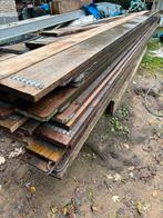 Steigerplanken - 5 meter lang en 32mm dik, Doe-het-zelf en Verbouw, Hout en Planken, Ophalen, Gebruikt, 25 tot 50 mm, Plank