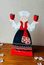 Vintage IKEA  houten kandelaar ontworpen Lizzie Velander, Huis en Inrichting, Woonaccessoires | Kandelaars en Kaarsen, Ophalen of Verzenden