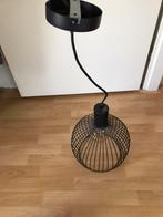 Metalen hanglamp, Huis en Inrichting, Lampen | Hanglampen, Ophalen, Zo goed als nieuw, Minder dan 50 cm