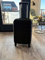 HEMA ABS Koffer 55x35x20 Zwart - Handbagage Formaat, Sieraden, Tassen en Uiterlijk, Koffers, 50 tot 60 cm, Hard kunststof, Ophalen of Verzenden