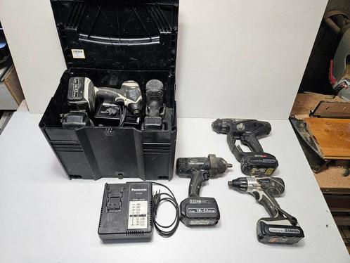 Panasonic boormachine,Slagschroevendraaier enz enz, Doe-het-zelf en Verbouw, Gereedschap | Boormachines, Gebruikt, Boormachine