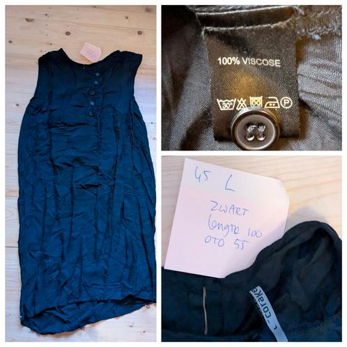 Cora Kemperman.jurk zwart L, Kleding | Dames, Jurken, Zo goed als nieuw, Zwart, Ophalen of Verzenden