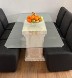 Eettafel en salontafel, Ophalen
