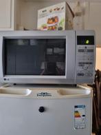 Mooie LG combi-magnetron - Grijs, Combimagnetron, Gebruikt, Hete lucht, LG