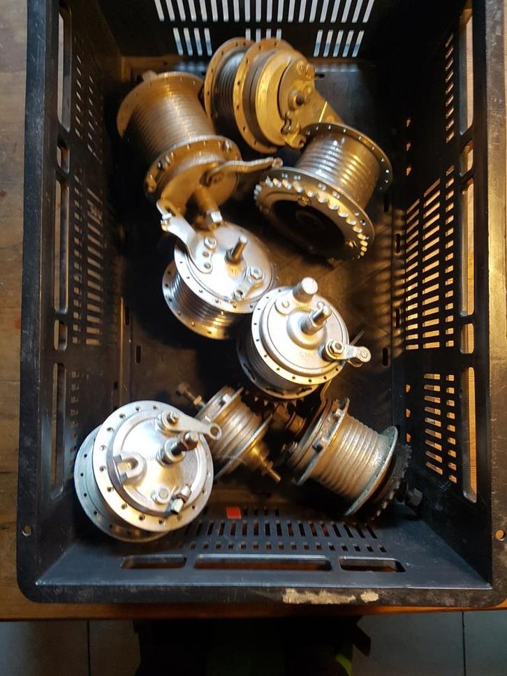 Partij Sachs Leleu Atom naven nos en gebruikt naaf, Fietsen en Brommers, Brommeronderdelen | Oldtimers, Zo goed als nieuw, Overige merken