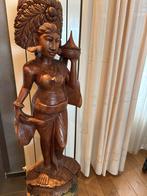 Houten Beeld - Balinese Vrouw, Ophalen