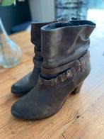 SPM boots - bruine leren enkellaarsjes maat 39, Bruin, Lage of Enkellaarzen, Ophalen of Verzenden, Gedragen