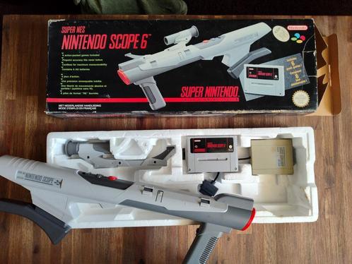 Nintendo Scope 6 CIB, Spelcomputers en Games, Games | Nintendo Super NES, Gebruikt, Overige genres, 1 speler, Vanaf 3 jaar, Ophalen