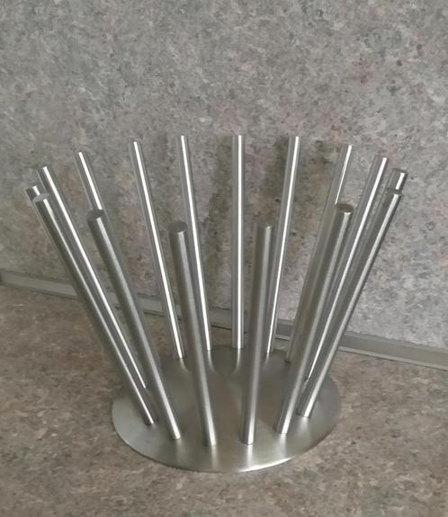 Fruitschaal design Zack Stiletto, Huis en Inrichting, Woonaccessoires | Schalen en Manden, Zo goed als nieuw, Schaal, Rond, Overige materialen