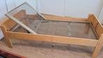 Auping Eenpersoonsbed 90x200 - Handmatig Verstelbaar, Huis en Inrichting, Slaapkamer | Bedden, Ophalen, 90 cm, Eenpersoons, Beige
