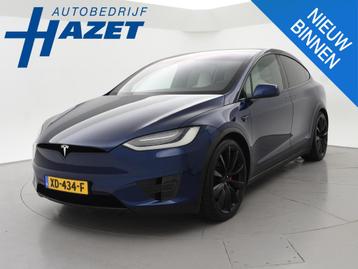 Tesla Model X 100D 418 PK 6-PERSOONS + 22 INCH | WIT LEDER | beschikbaar voor biedingen