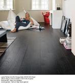 Lamel Parket click Zwart Eik Wenge 14mm voor afgeolied, Parket, 75 m² of meer, Zwart, Nieuw